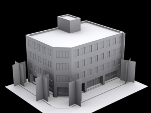 perspective house11 Modello 3D