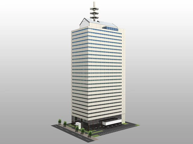 perspective house13 3D Model .c4d .max .obj .3ds .fbx .stl .blend 