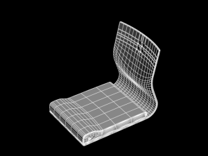 hagoromo chair Modello 3D