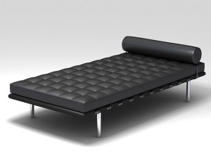 daybed 3D Model