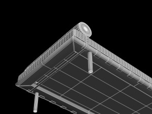 daybed Modello 3D