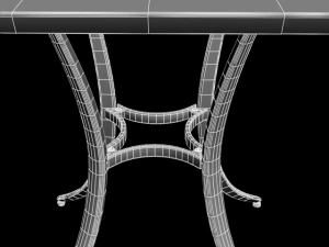 fast table 3D Model
