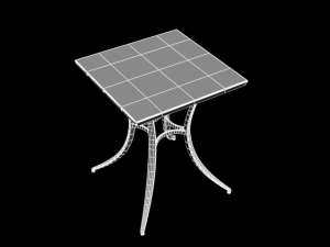 fast table 3D 모델