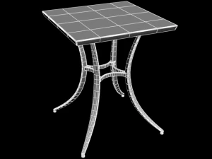 fast table 3D Model
