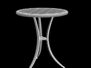 euro table 3D मॉडल