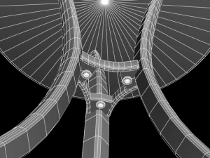 Euro-Tisch 3D Modell