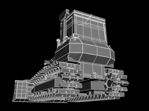 bulldozer 3D Model