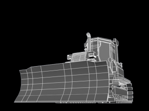 bulldozer Model 3D