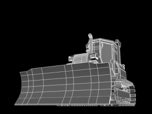 bulldozer 3D Model