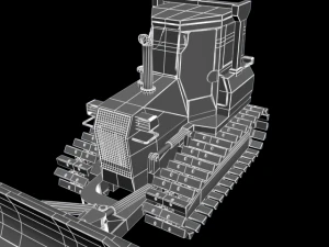 bulldozer 3D Model