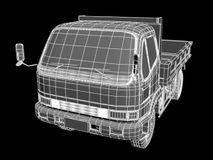 dump car 3D 모델