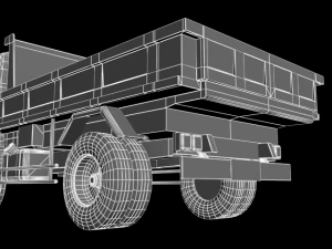 dump car 3D Model
