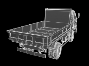dump car 3D 모델