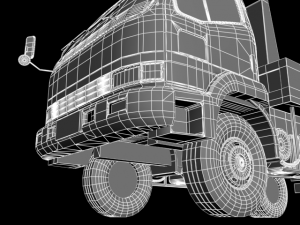 dump car 3D 모델