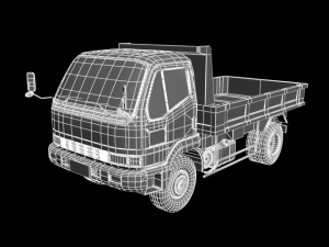 dump car 3D 모델