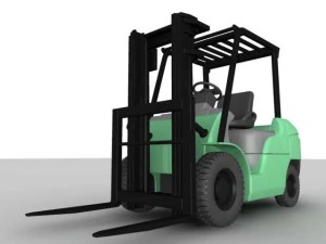 m&aacute;quina elevadora Modelo 3D