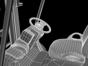 forklift 3D Model