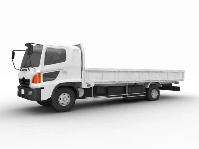 hiratruck 3D Model .c4d .max .obj .3ds .fbx .stl .blend
