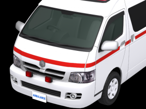 ambulance Model 3D