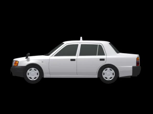 taxi 3D Model