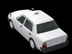 taxi 3D Model