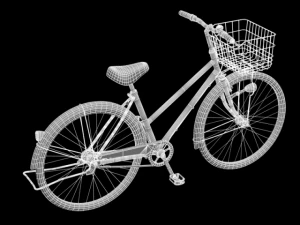 city bike 3D Model