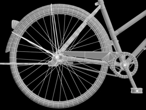city bike 3D Model