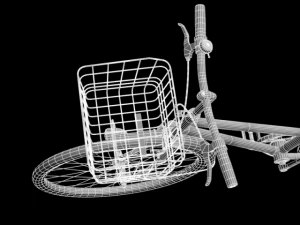 city bike 3D Model