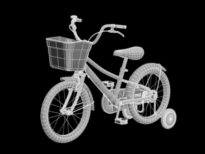 child bike Modello 3D