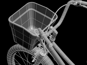 child bike Modello 3D