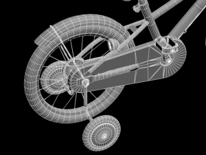 child bike Modello 3D