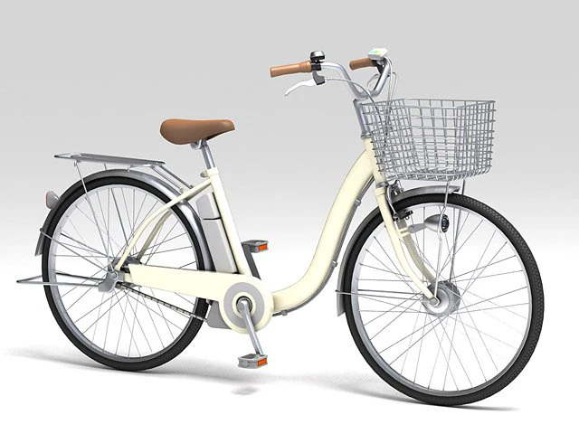 assist bike 3D Model .c4d .max .obj .3ds .fbx .stl .blend 