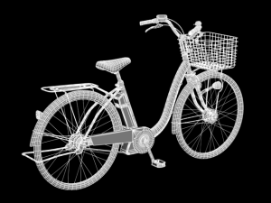 assist bike Modello 3D