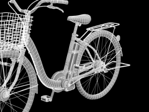 assist bike Modello 3D