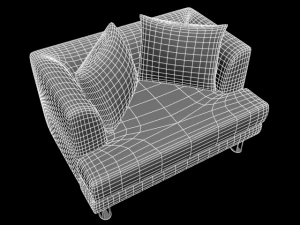 sofa s213a 3D Model