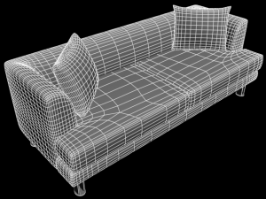 sofa s213b 3D 模型