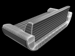 sofa s214 3D Model