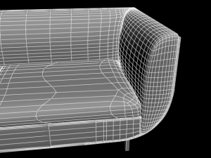sofa s215b 3D Model