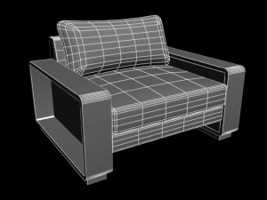 sofa s216a 3D Model