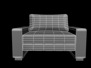 sofa s216a Model 3D
