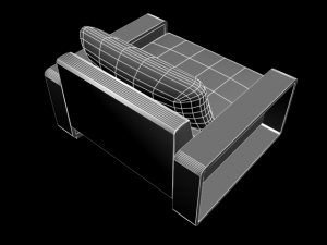 sofa s216a Model 3D