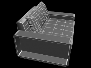 sofa s216a Model 3D