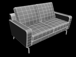 sofa s217b Modelo 3D