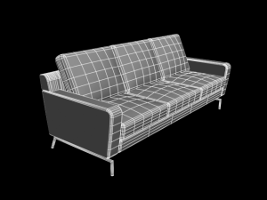 sofa s218a Model 3D