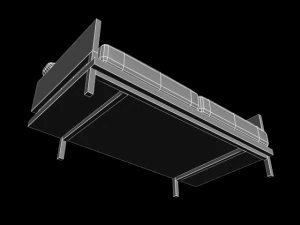 sofa s218b 3D Model