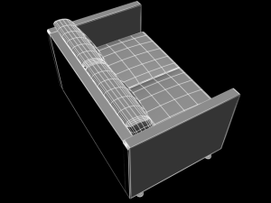 sofa s220b 3D मॉडल