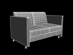 sofa s220b 3D मॉडल