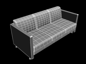 sofa s220c Modelo 3D
