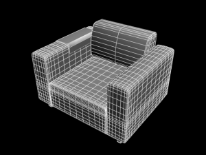 sofa s224a 3D Модель
