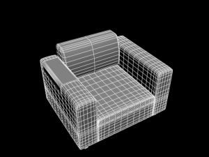 sofa s224a 3D Модель
